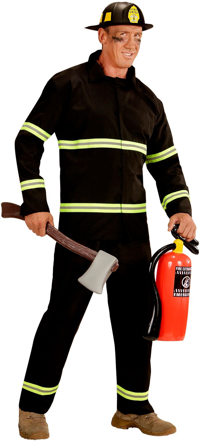 Brandweerman Kostuum