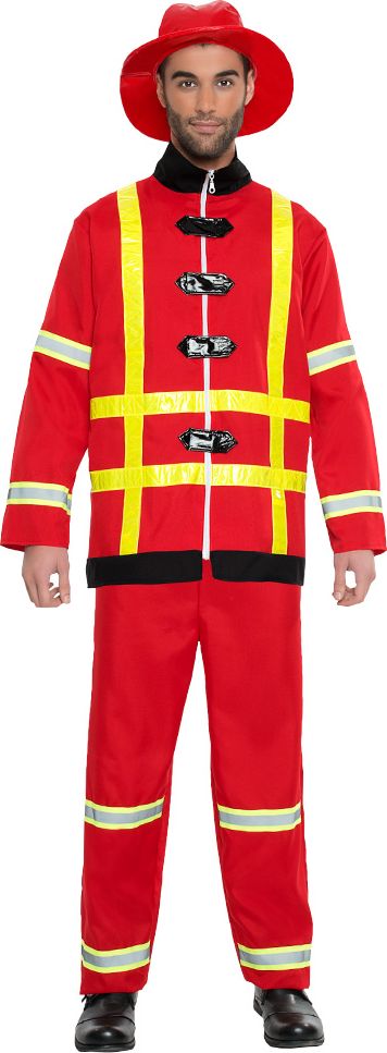 Brandweerman Kostuum Heren