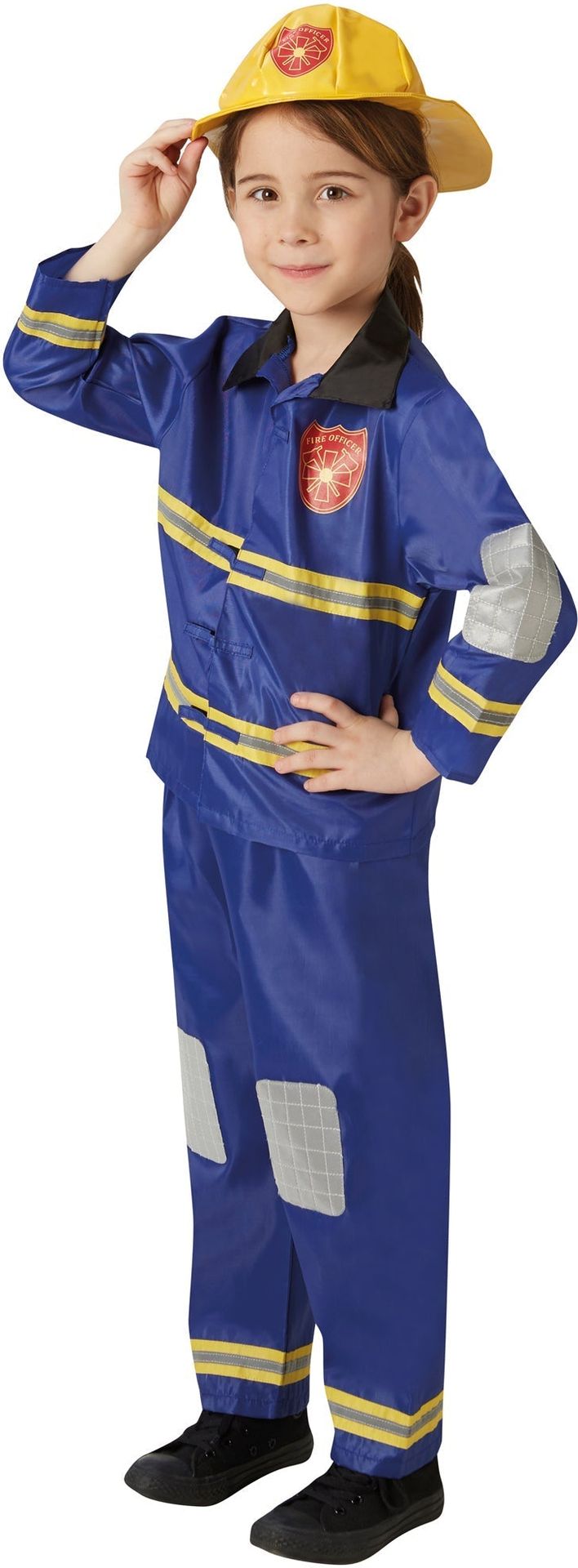 Brandweerman Kostuum Kinderen Blauw