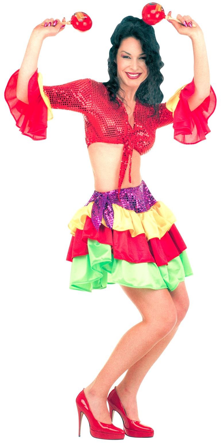 Braziliaanse Danseres Kostuum