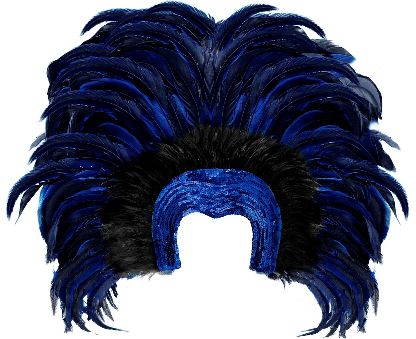 Braziliaanse Veren Hoofdtooi Blauw