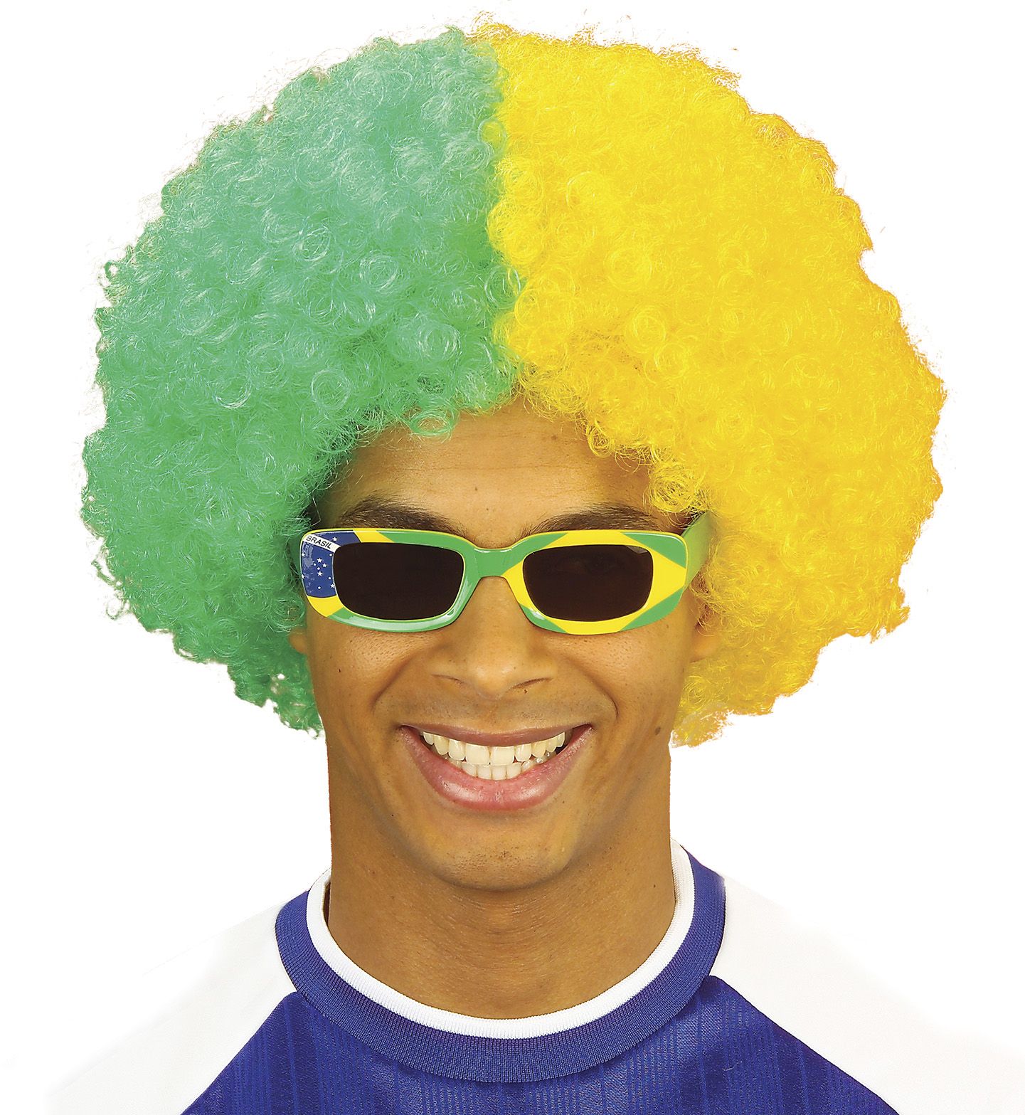Brazilië Supporters Pruik