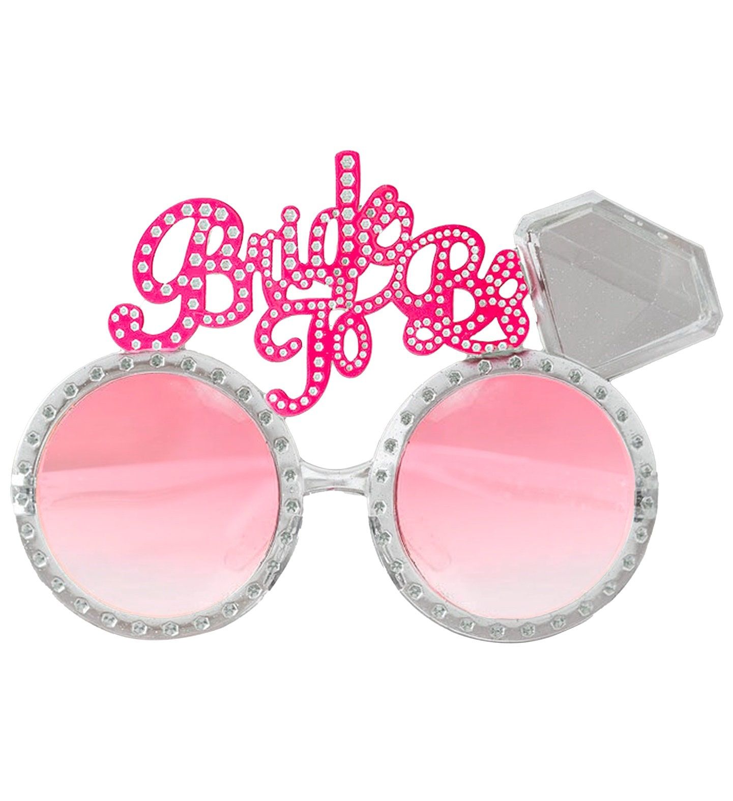 Bride To Be Bril Roze Dames