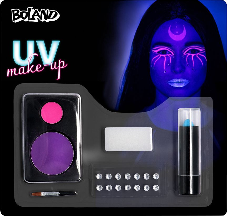 Bright Witch Uv Make-Up Kit 4-Delig