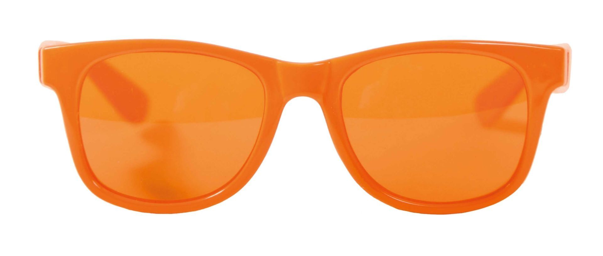 Bril Blues Brothers Oranje