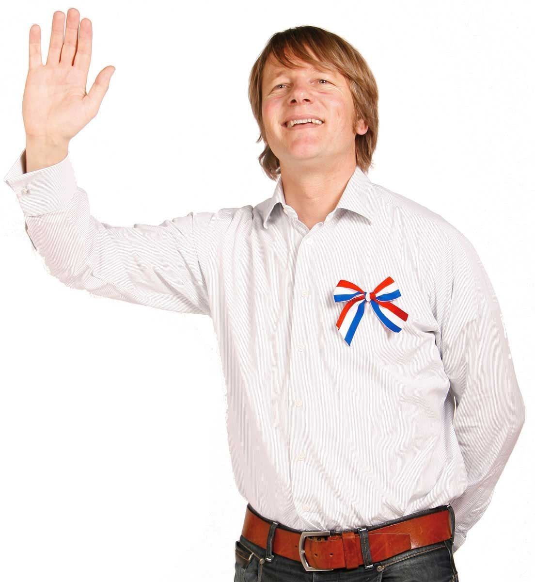 Broche Strikje Nederlandse Vlag