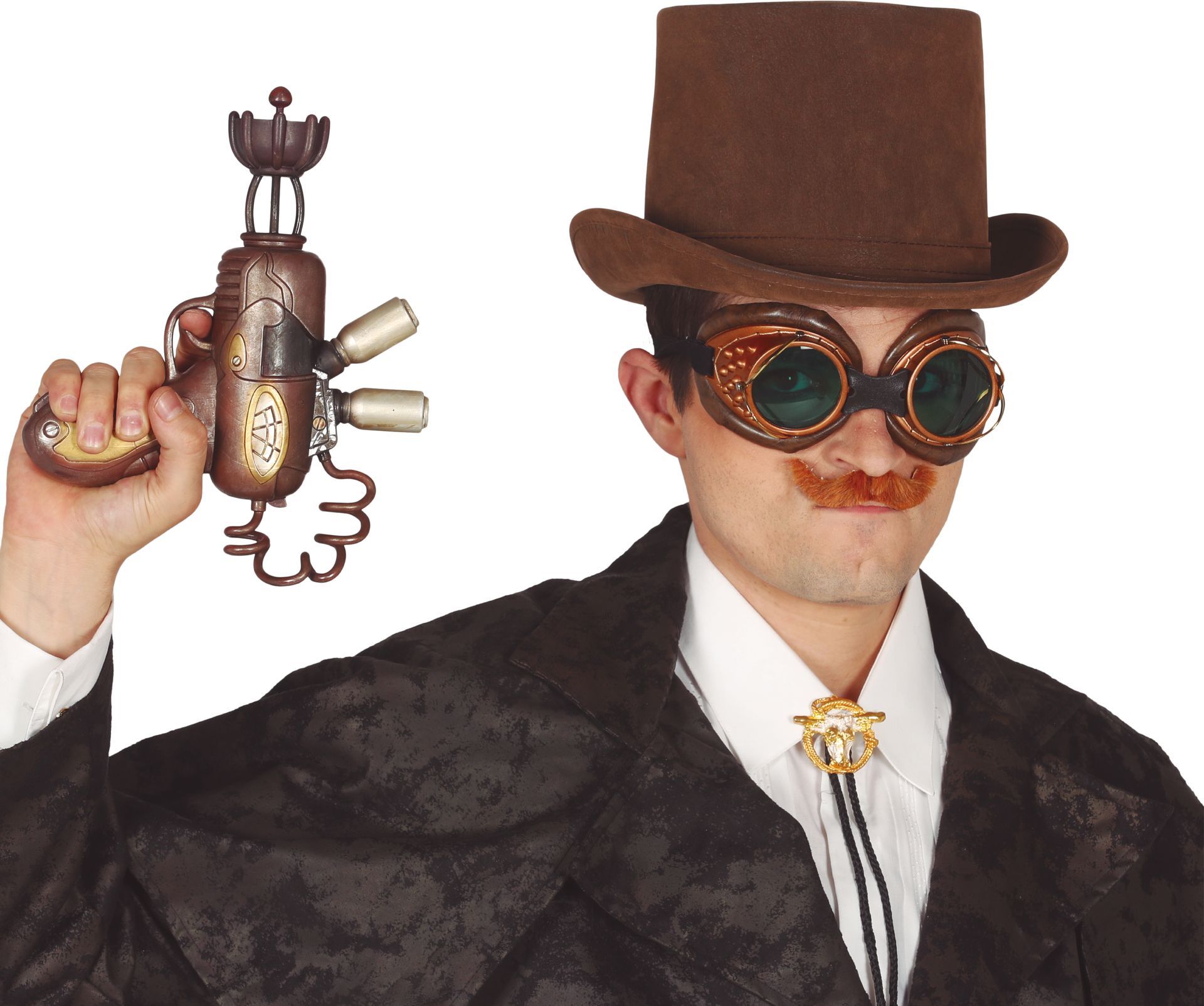 Bronzen Steampunk Pistool