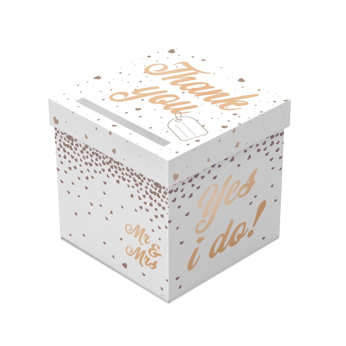 Bruiloft Rosé Goud Cadeau Enveloppendoos