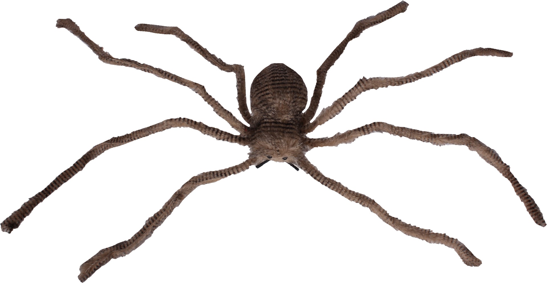 Bruin Zwarte Nep Reuzenspin Halloween Decoratie Harig
