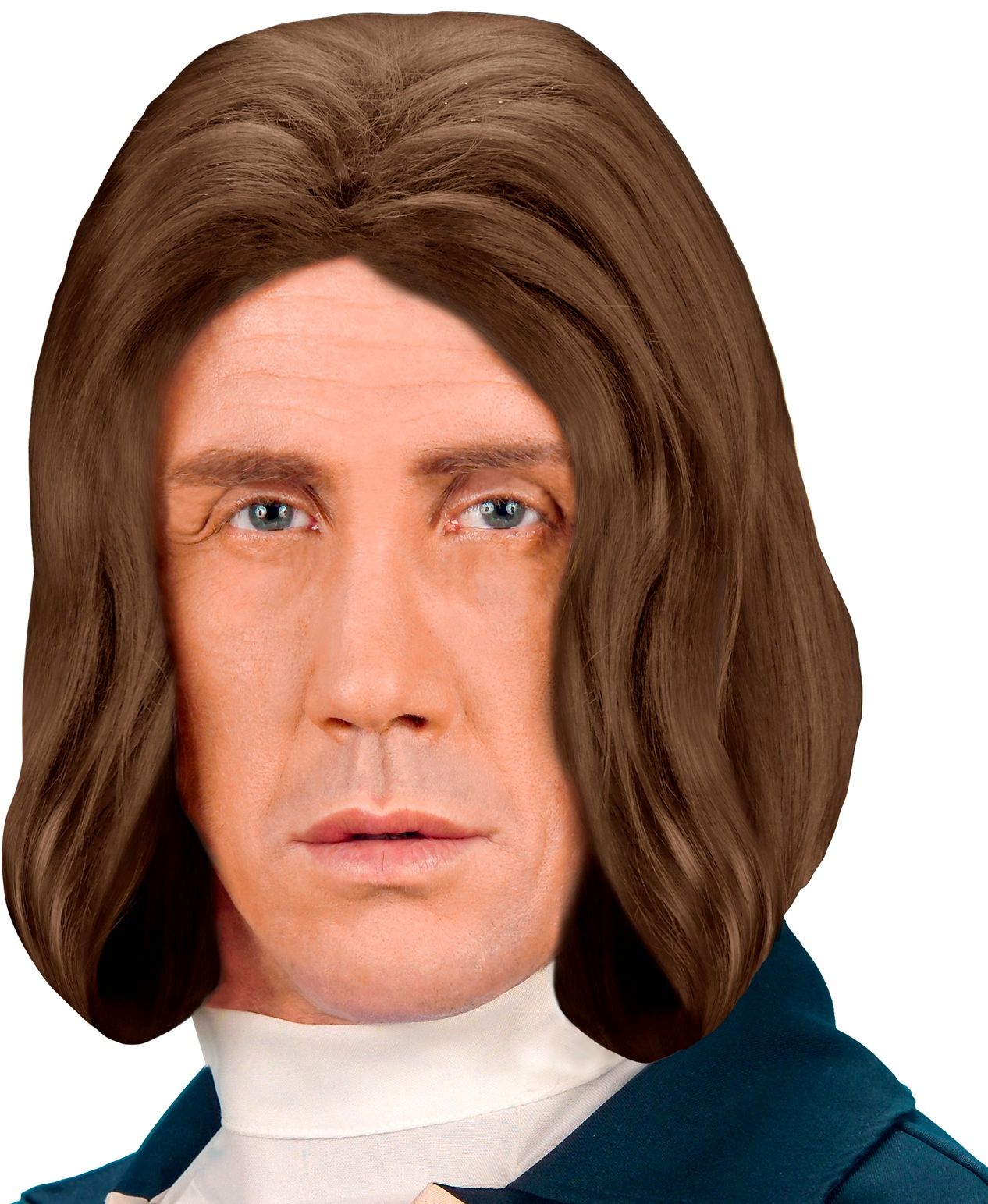 Bruine Amadeus Pruik