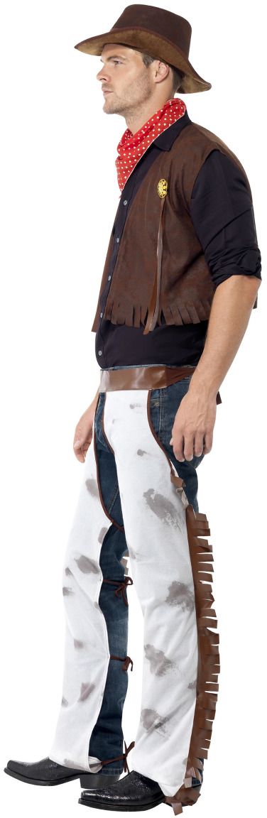 Bruine Cowboy Kostuum