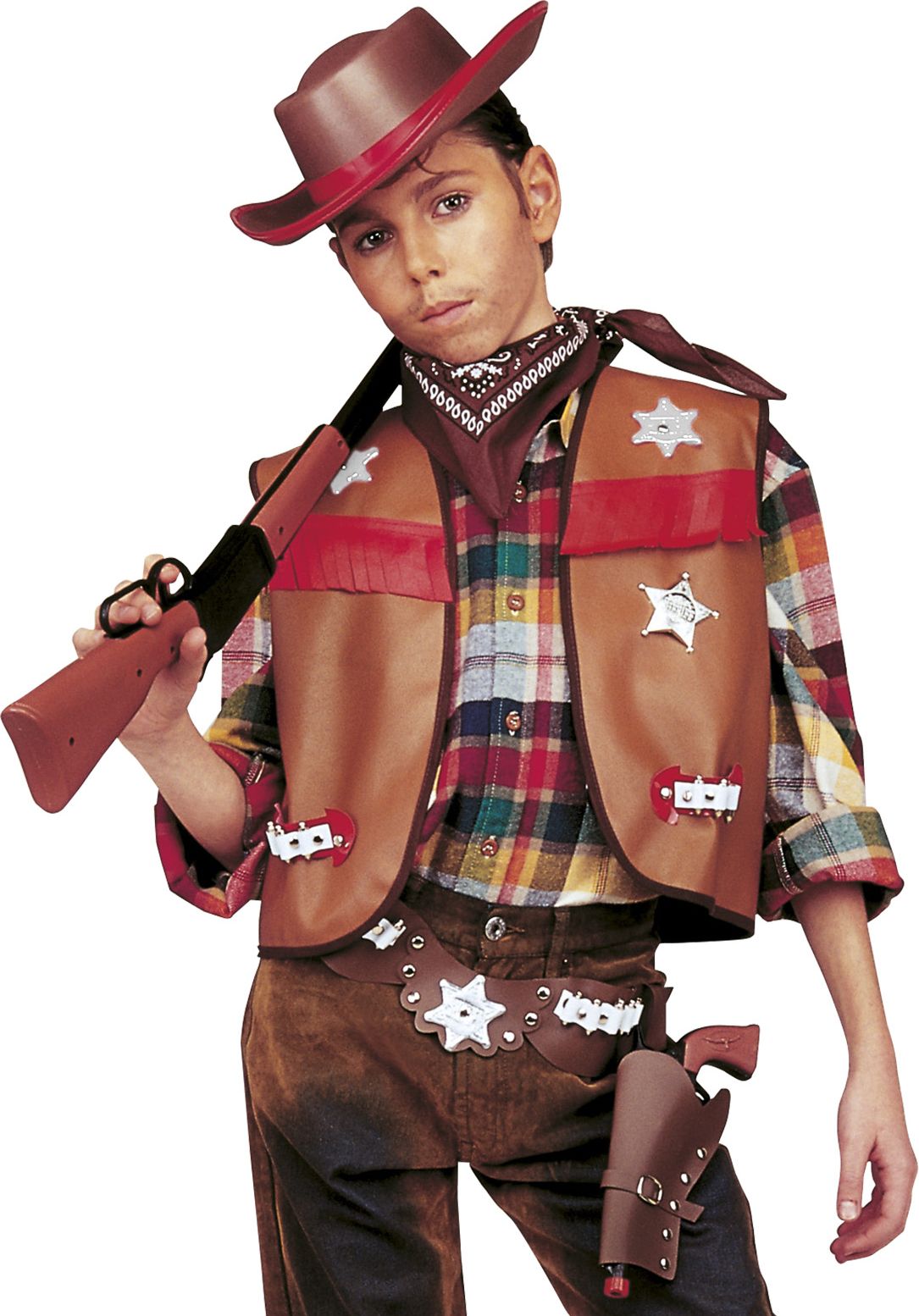 Bruine Cowboy Verkleedset