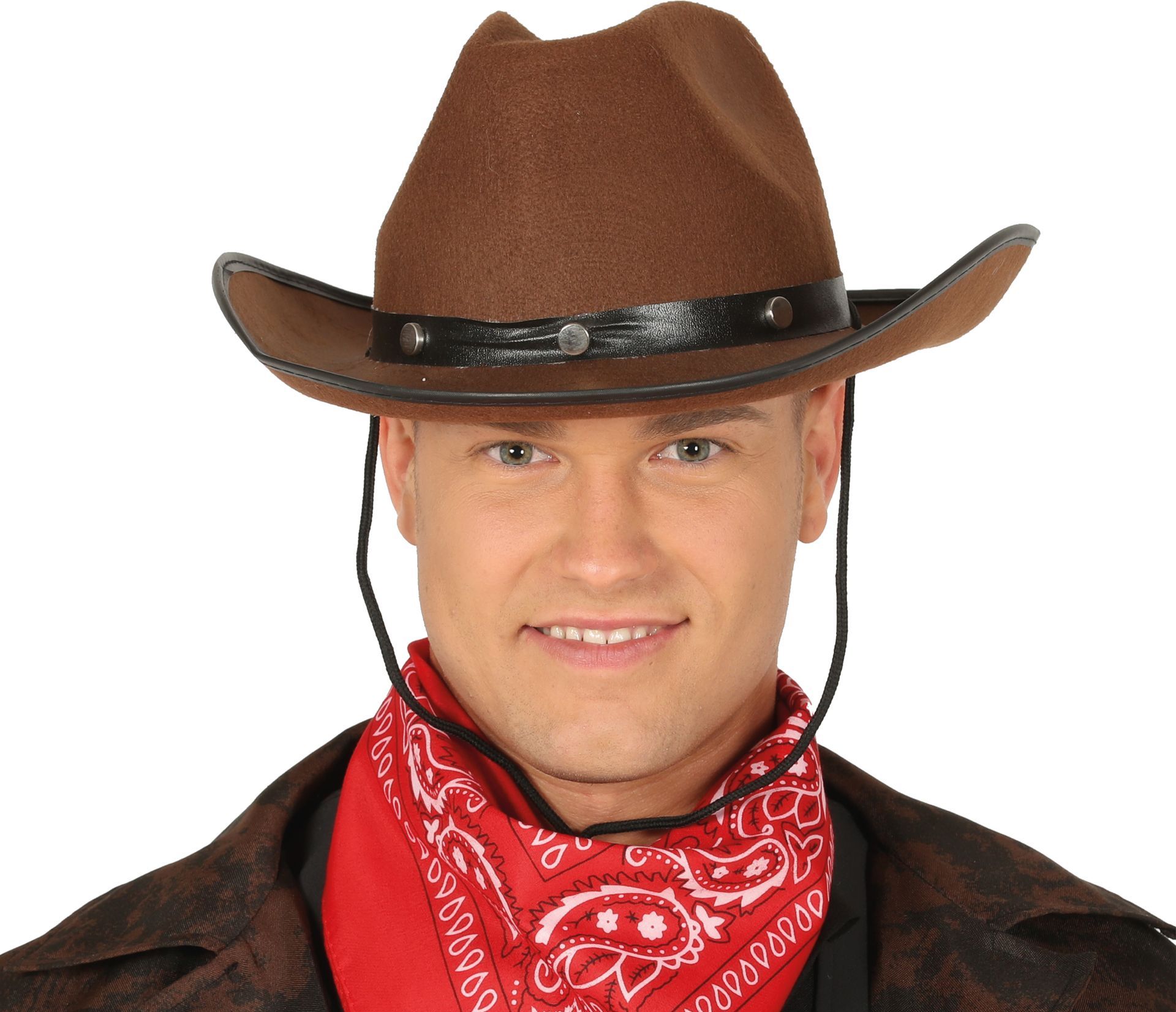 Bruine Cowboyhoed Vilt