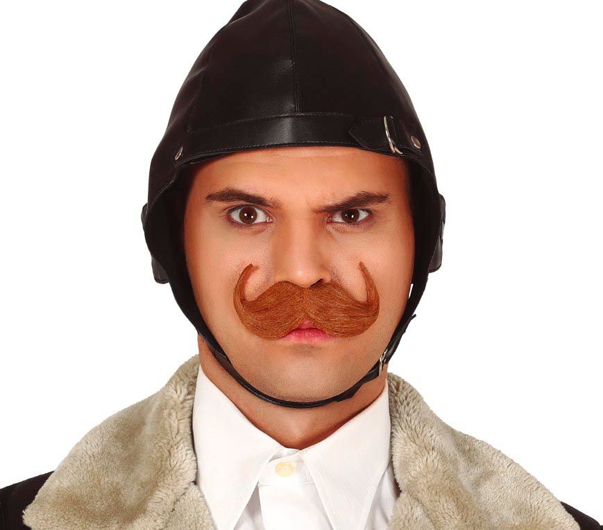 Bruine Engelse Piloot Snor