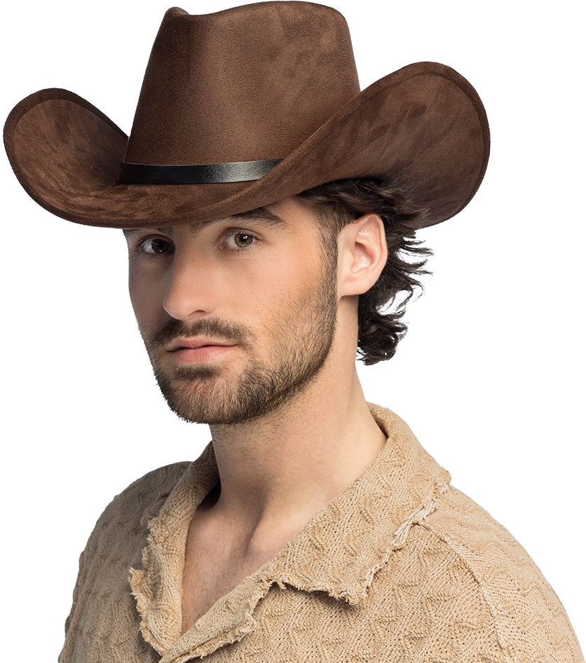 Bruine Hoge Rodeo Cowboyhoed