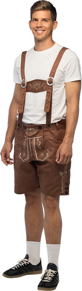 Bruine Lederhose Heren Oktoberfest