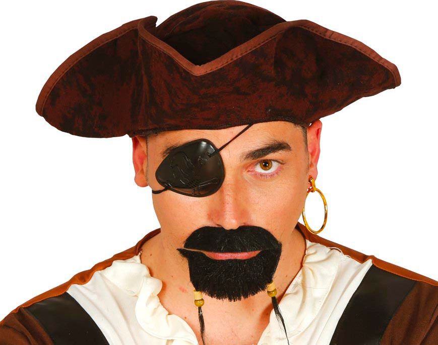 Bruine Nepleren Piraten Hoed