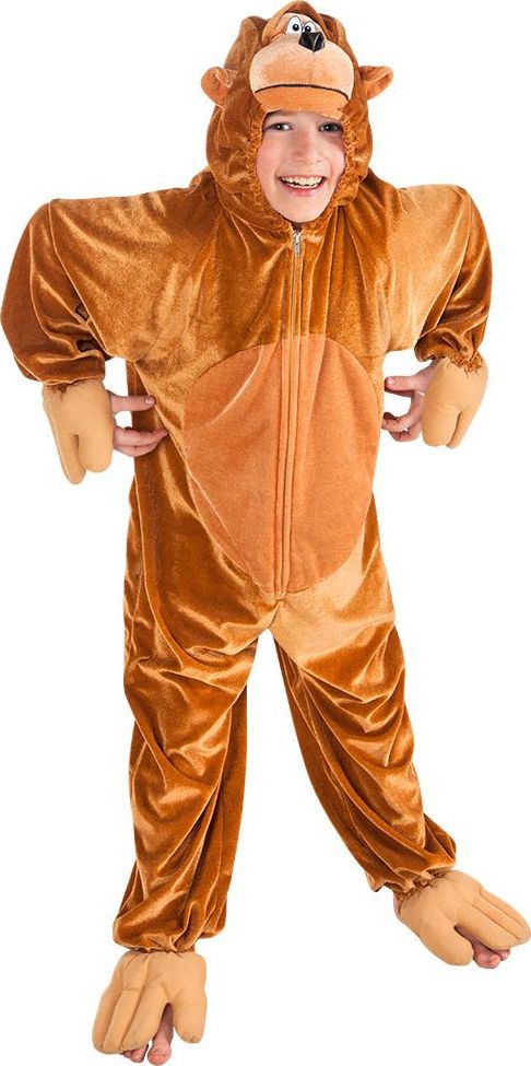 Bruine Pluche Aap Kostuum Kind