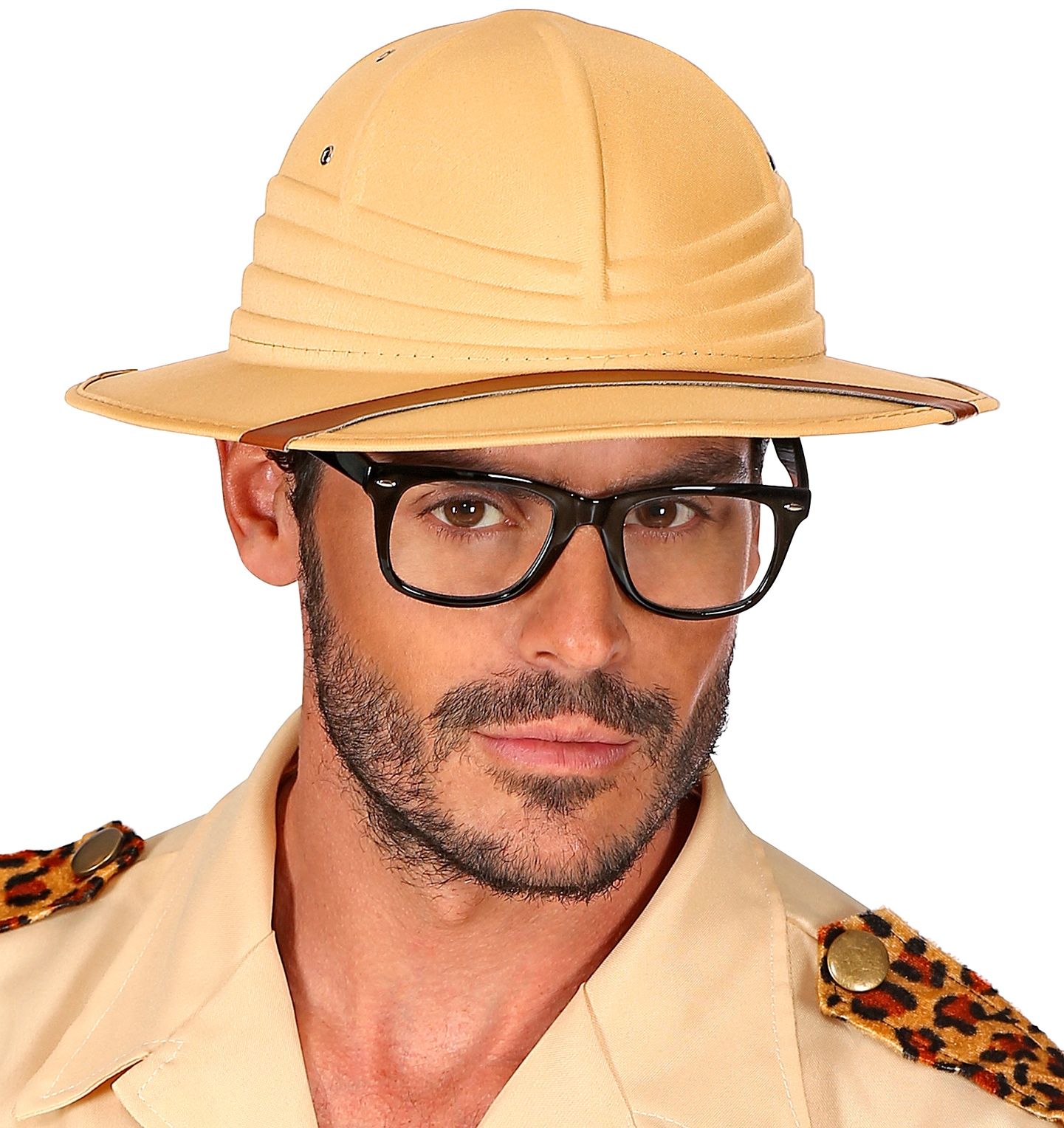 Bruine Safari Hoofddeksel