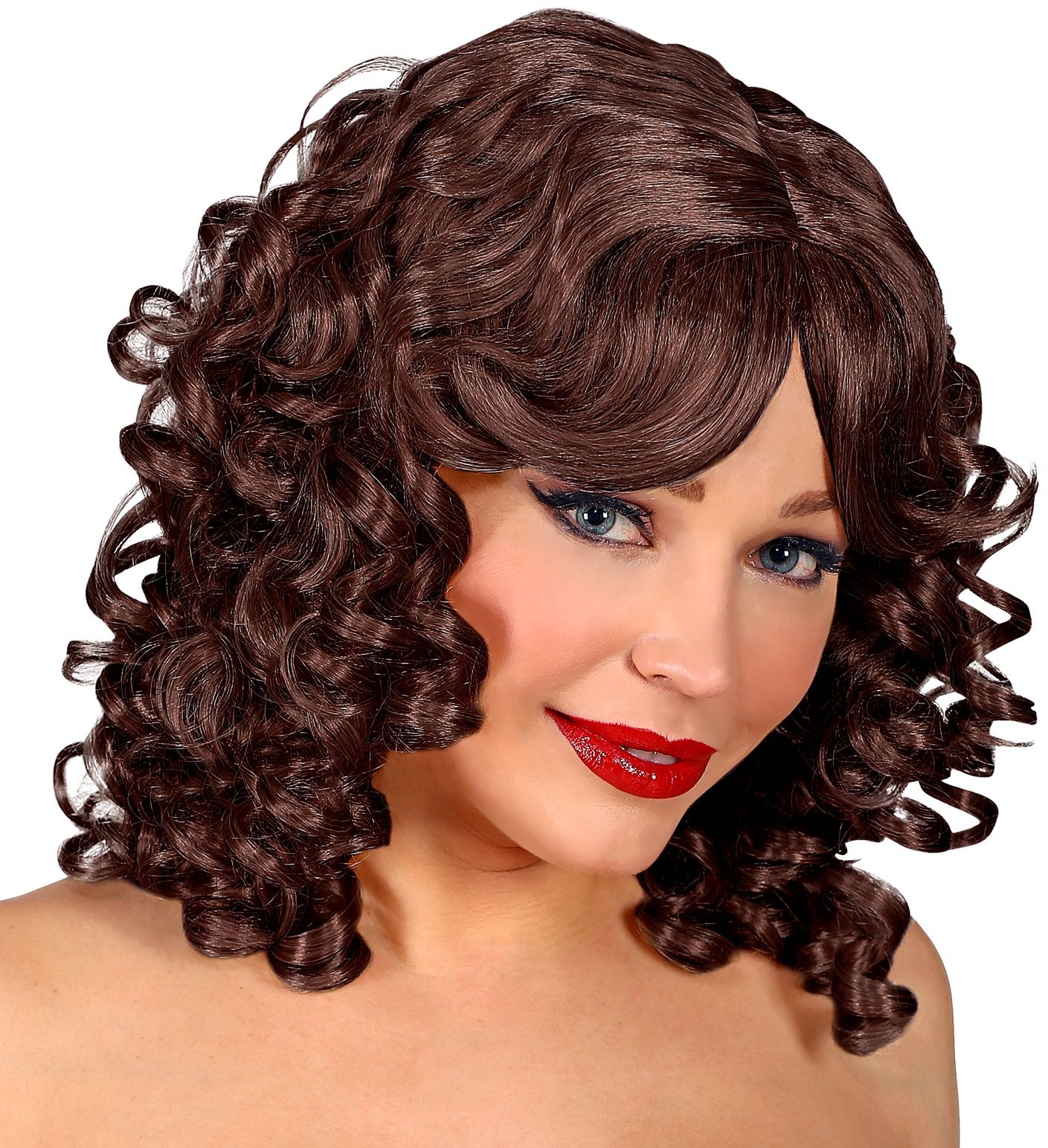 Bruine Veronica Pruik