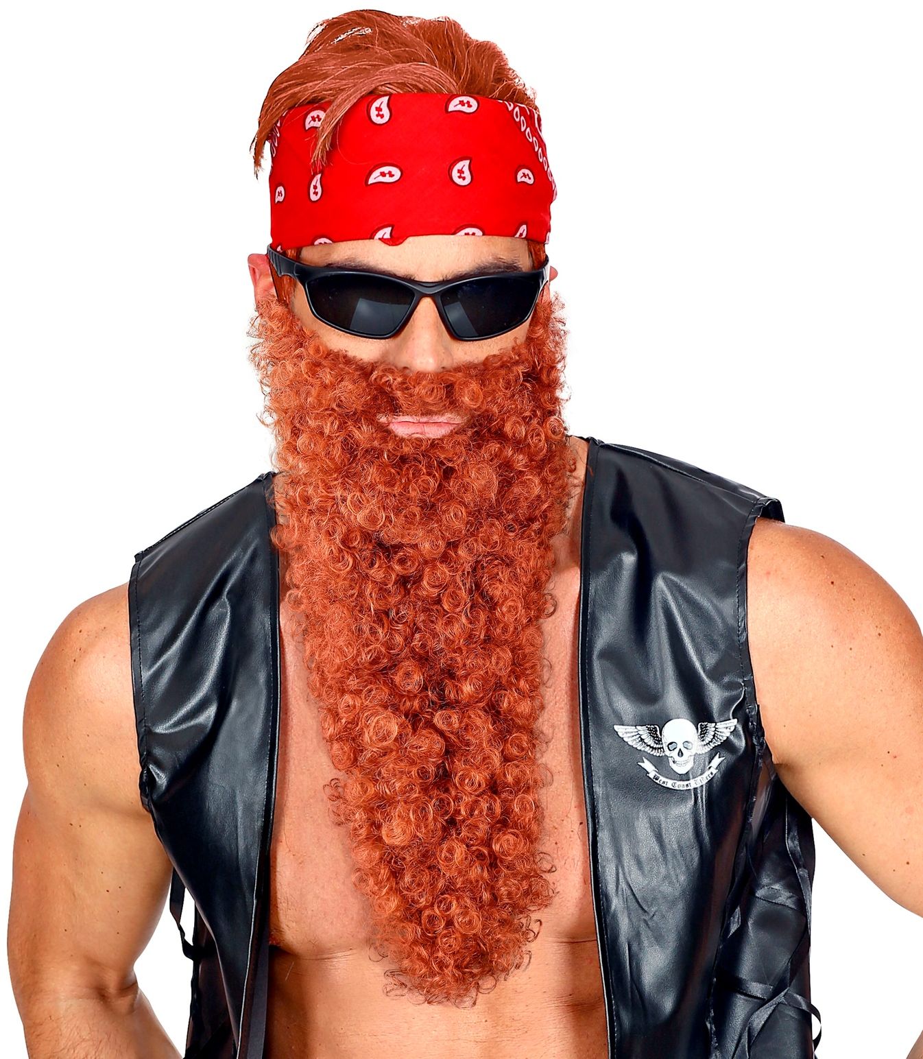 Bruine Vikingbaard met Snor