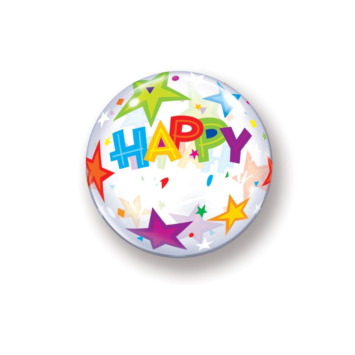 Bubbles Ballon Happy Birthday 56cm