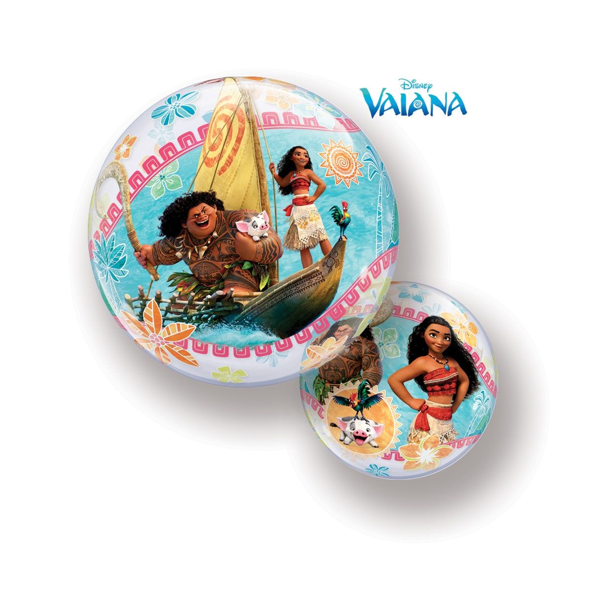 Bubbles Ballon Vaiana Party 46cm