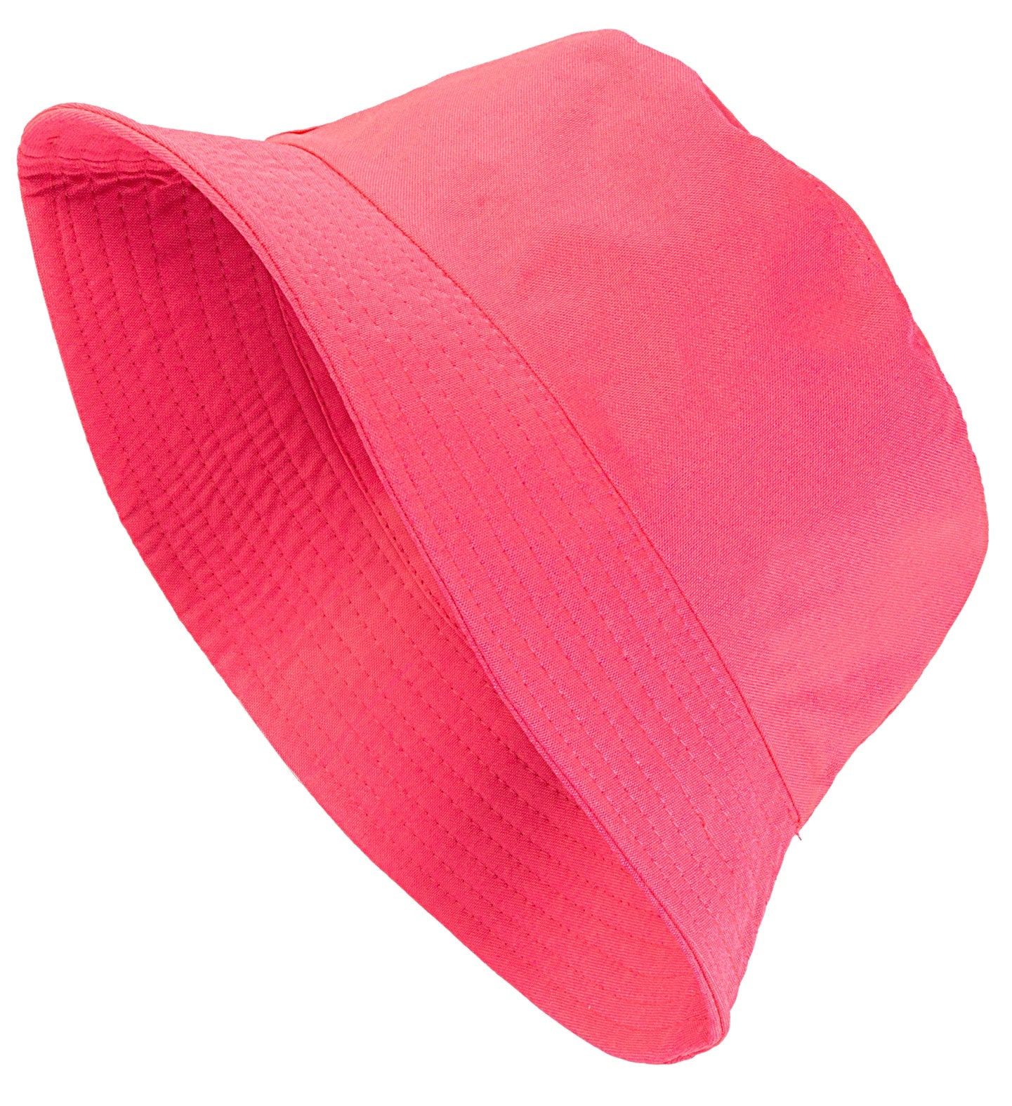 Bucket Hat Neon Roze Dames Heren