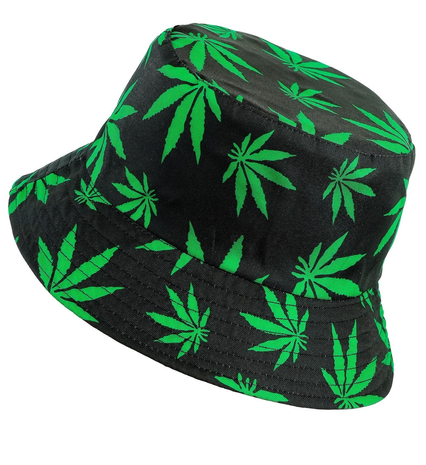 Bucket Hat Wiet Print Dames Heren