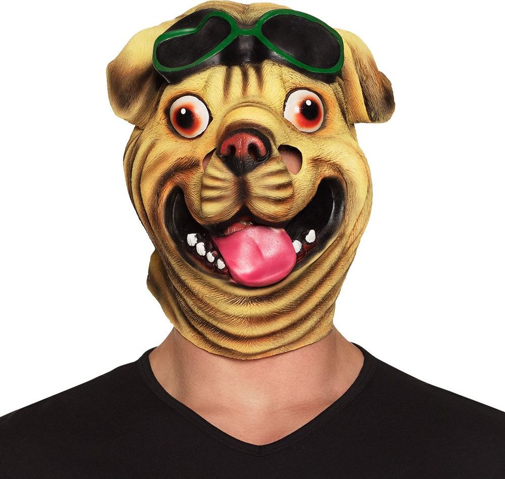 Bulldog Hond Gezichtsmasker