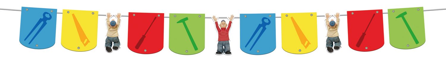 Buurman en Buurman Kinderfeestje Vlaggenlijn