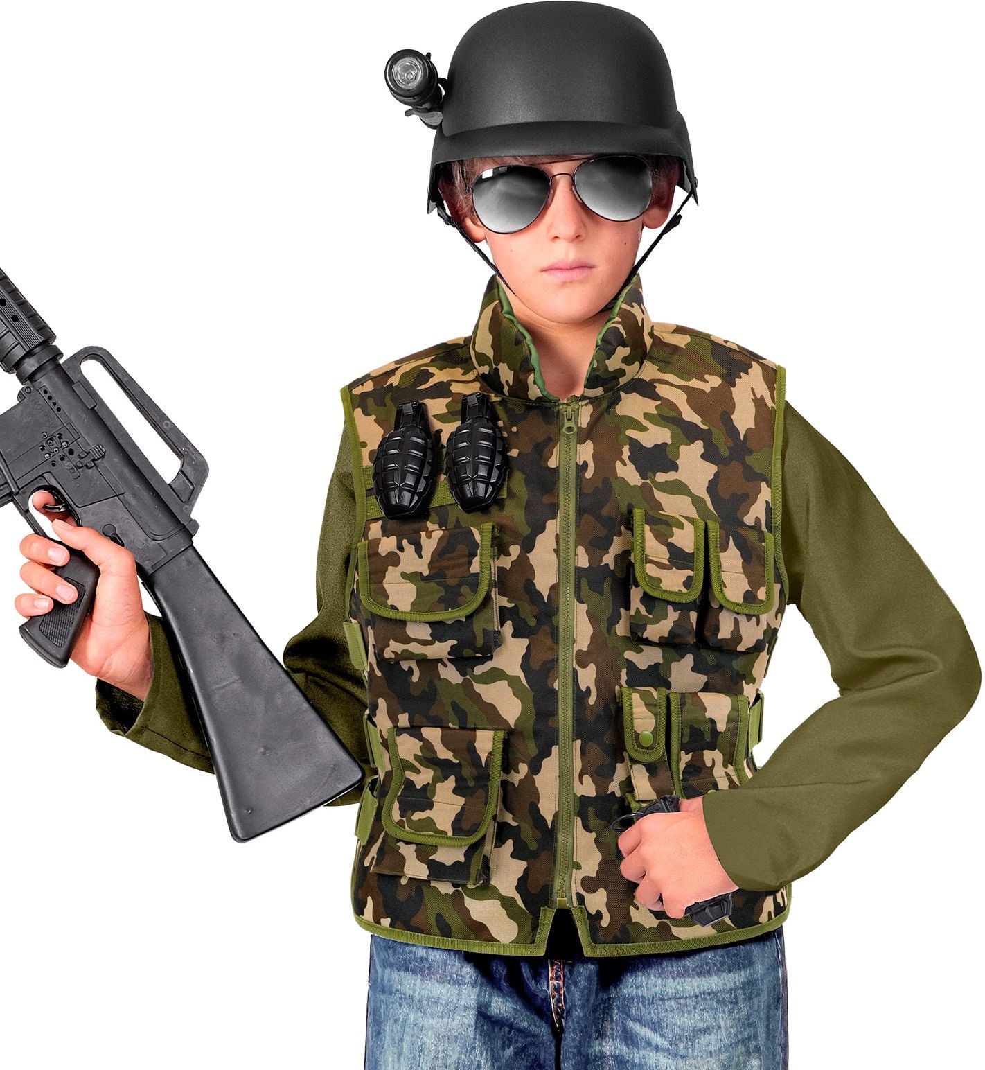 Camouflage Militair Tactisch Kogelvrij Vest Jongens Meisjes