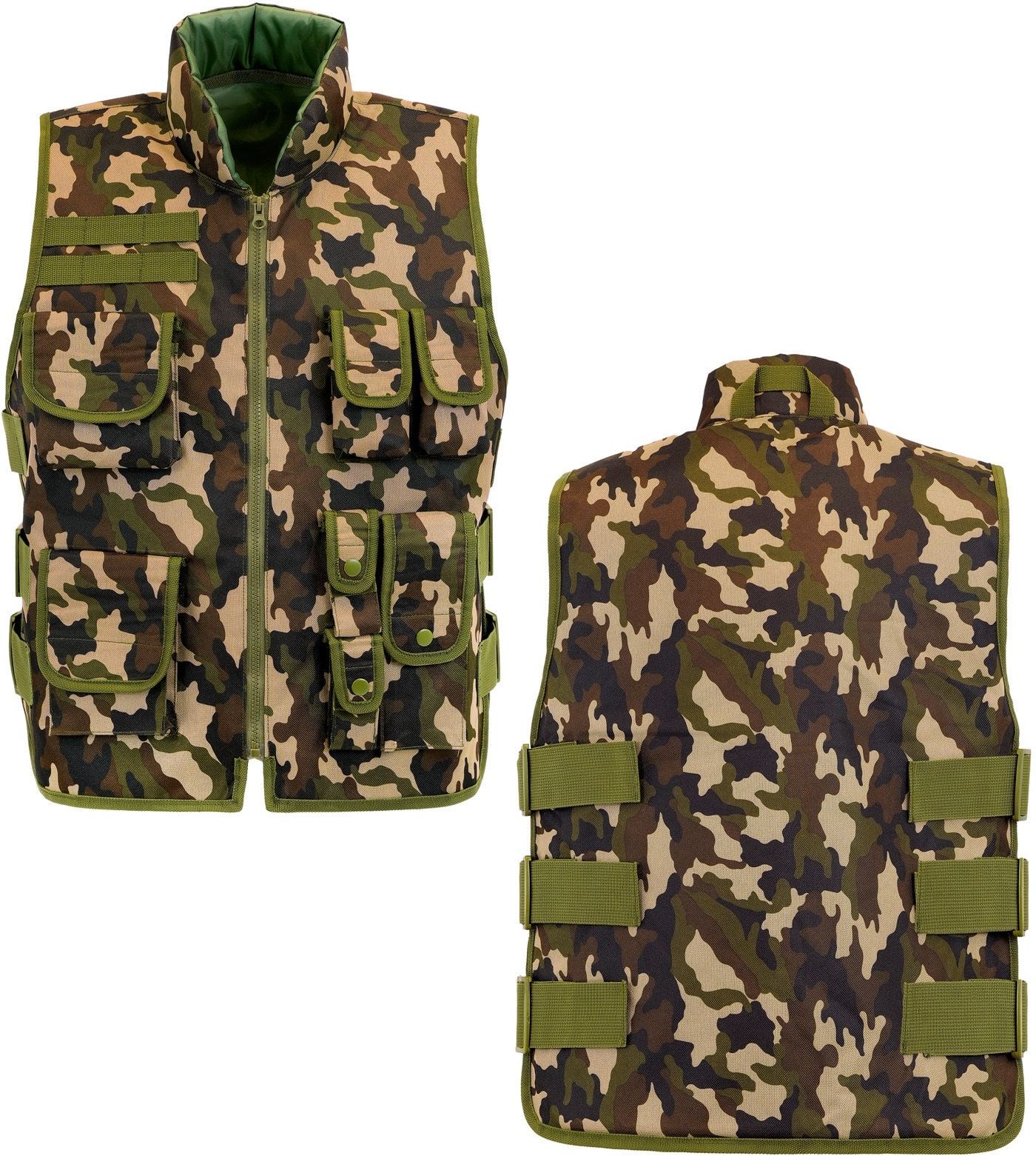 Camouflage Militair Tactisch Kogelvrij Vest Outfit Heren Dames