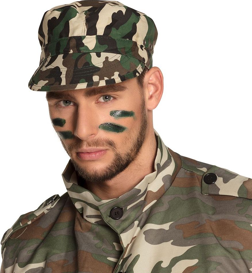 Camouflage Soldaten Pet