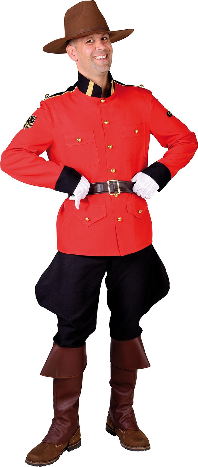 Canadees Politie Kostuum Mannen