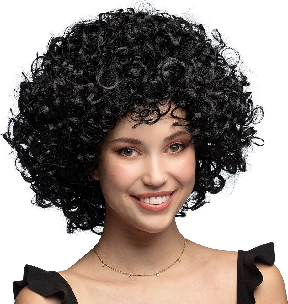 Candice Krullenpruik Zwart