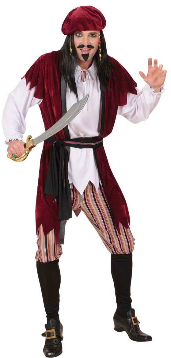Captain Jack Sparrow, piraat kostuum