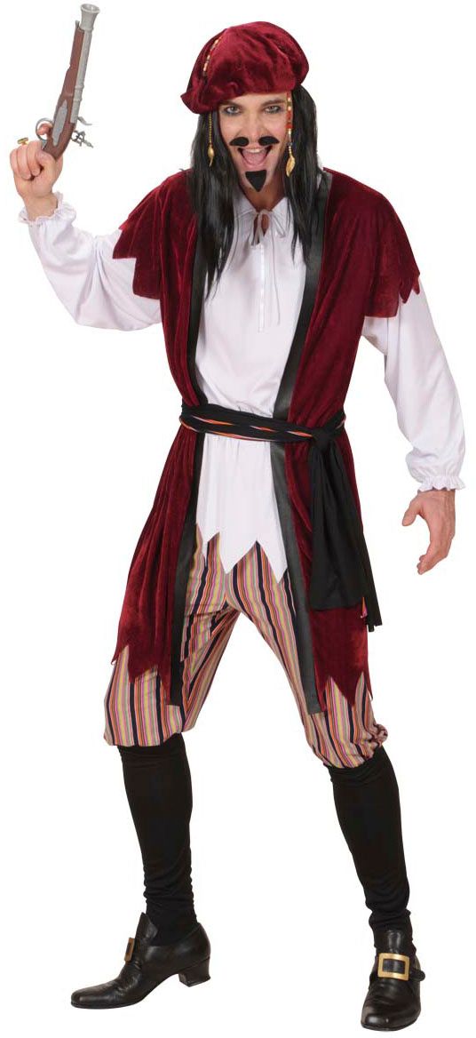 Captain Jack Sparrow, piraat kostuum 