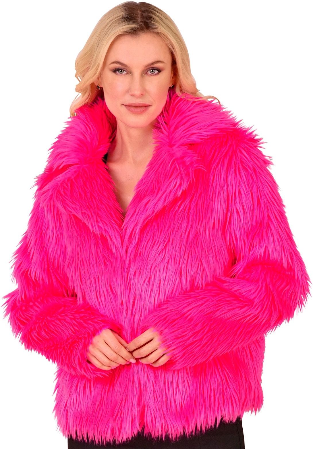 Carnaval Bontjas Roze Dames