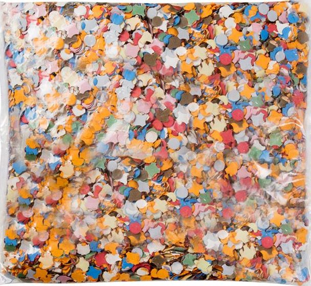 Carnaval Confetti Zak 100G