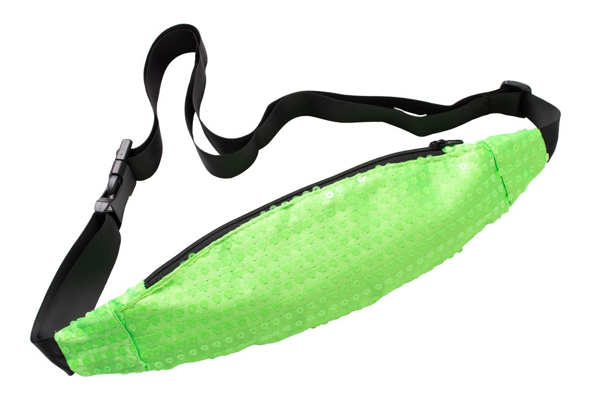 Carnaval Fanny Bag Heuptasje Neon Groen