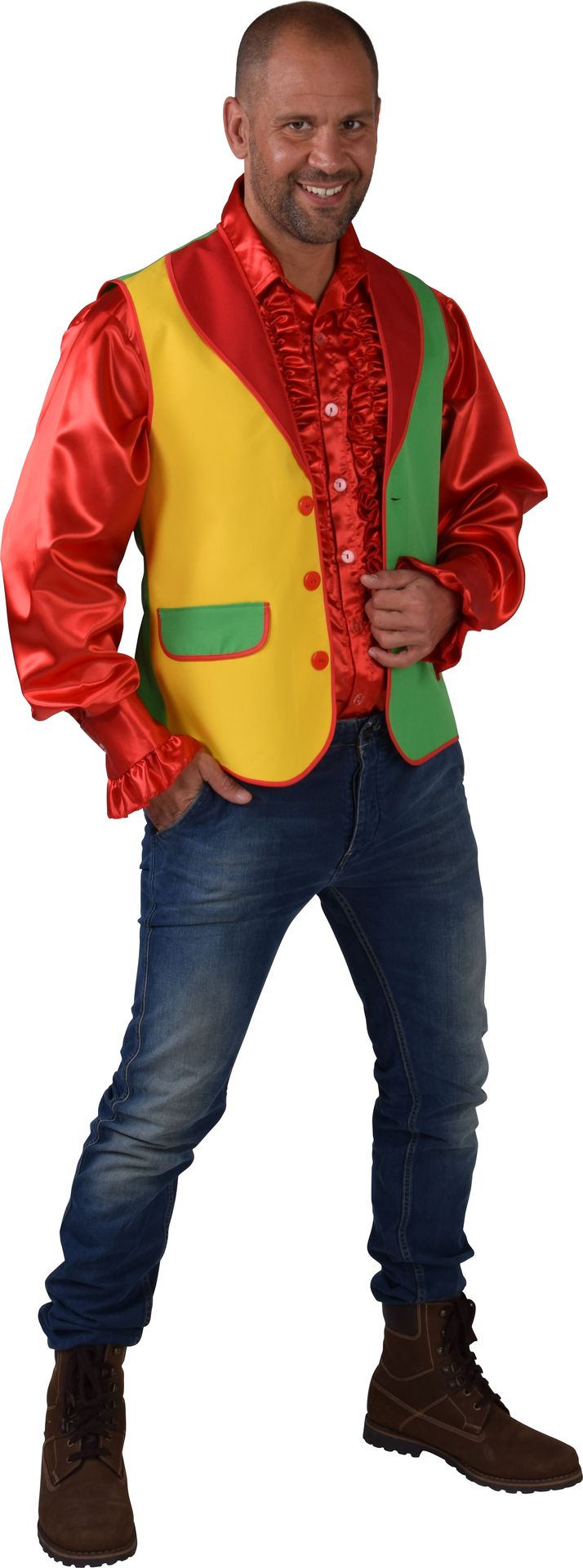 Carnavals Gilet Heren