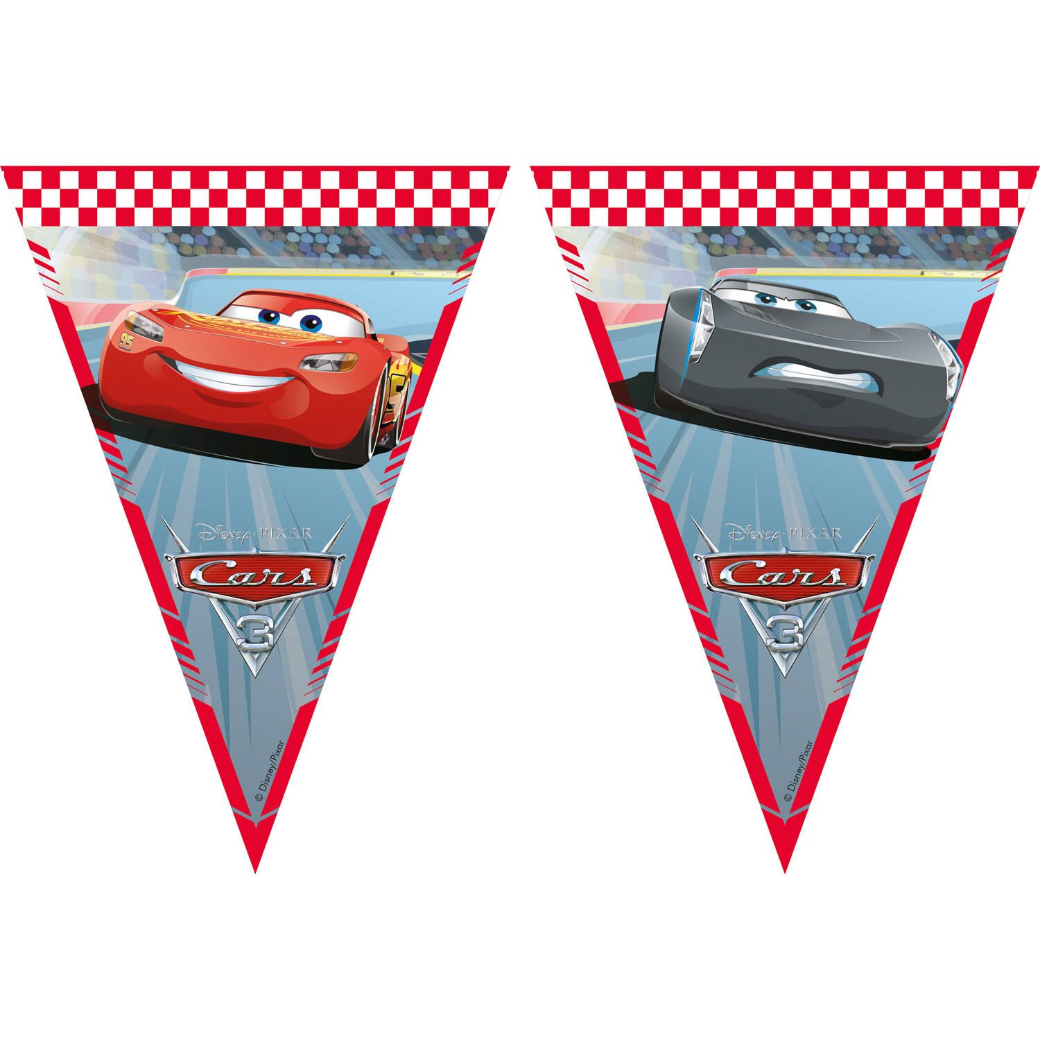 Cars 3 Kinderfeestje Vlaggenlijn