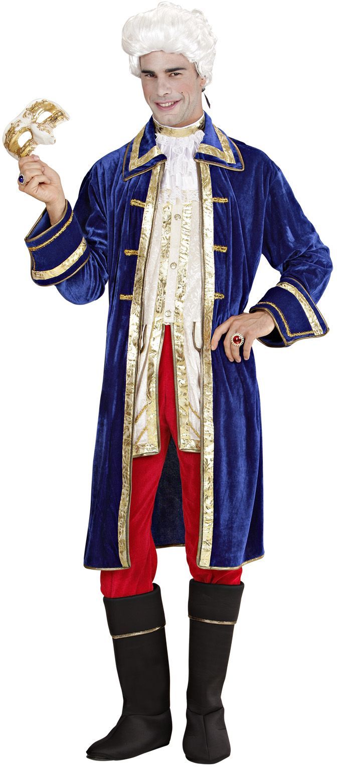 Casanova Fluweel Kostuum