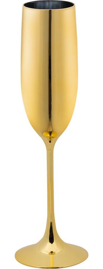 Champagneglas Goud Plastic