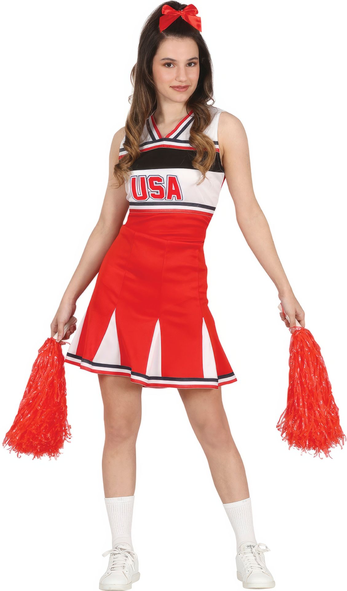 Cheerleader Jurk Meisjes 14-16 Jaar Rood