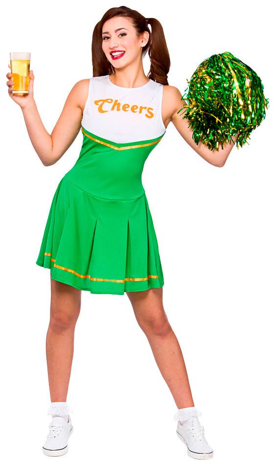 Cheers cheerleader jurkje groen