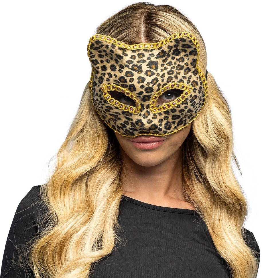 Cheetah Oogmasker Dames