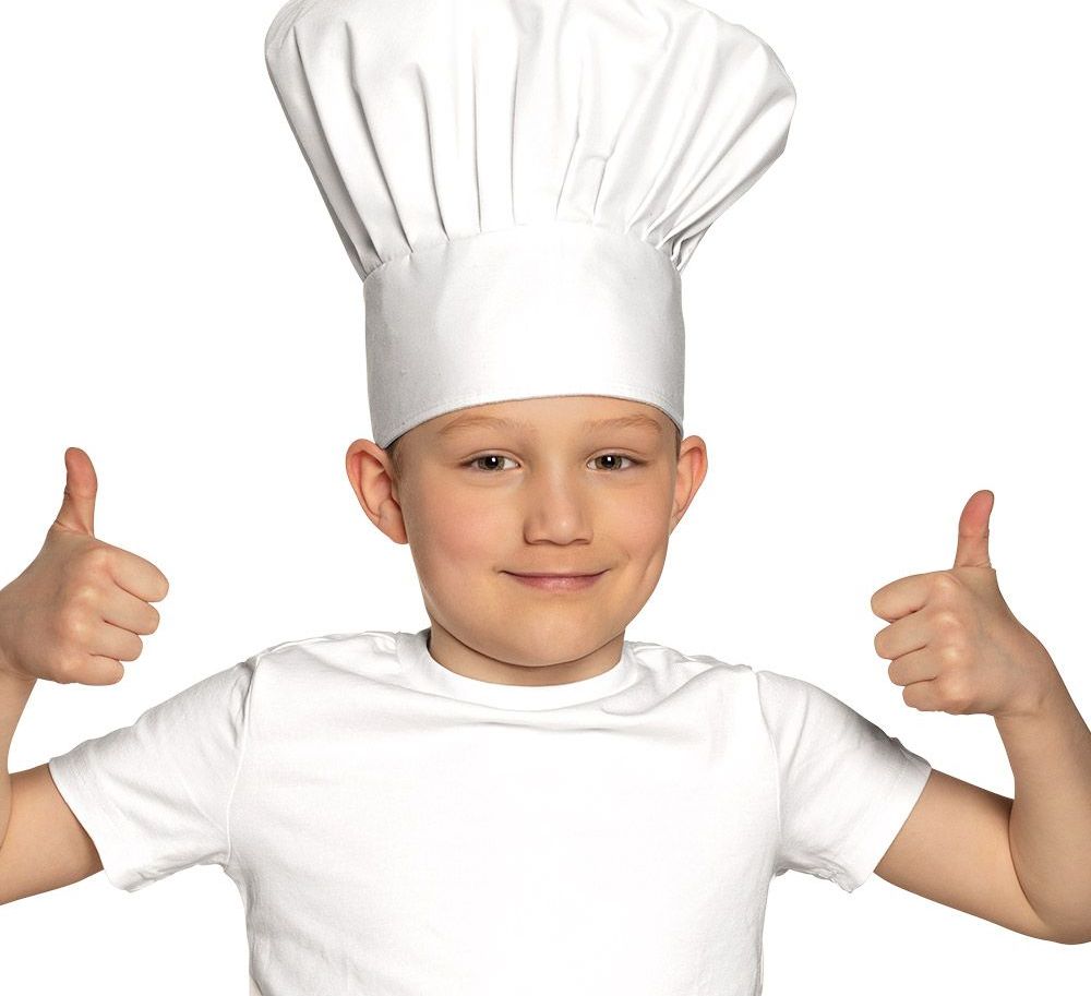 Chef De Luxe Koksmuts Kind