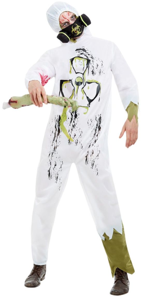 Chemische Uitbraak Witte Outfit